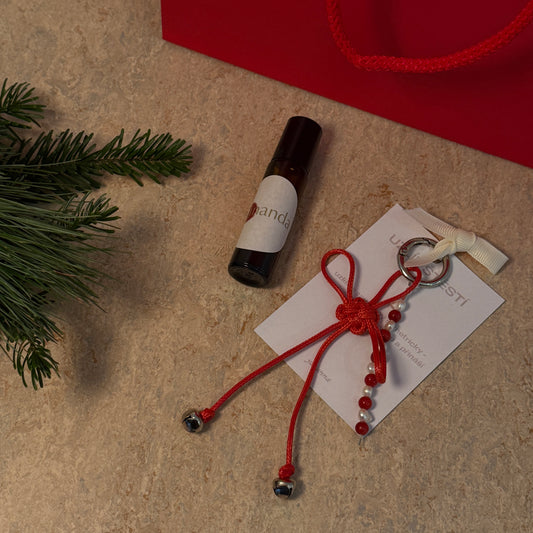 JEŽÍŠEK - uzlík štěstí + přírodní parfém