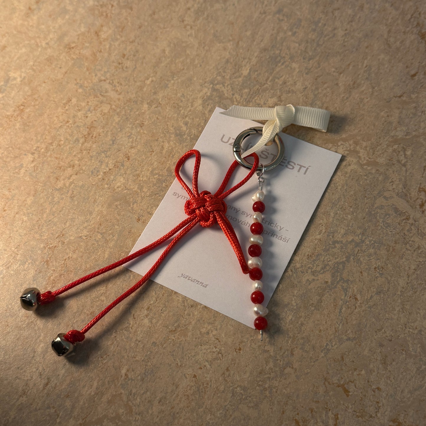 JEŽÍŠEK - uzlík štěstí + přírodní parfém